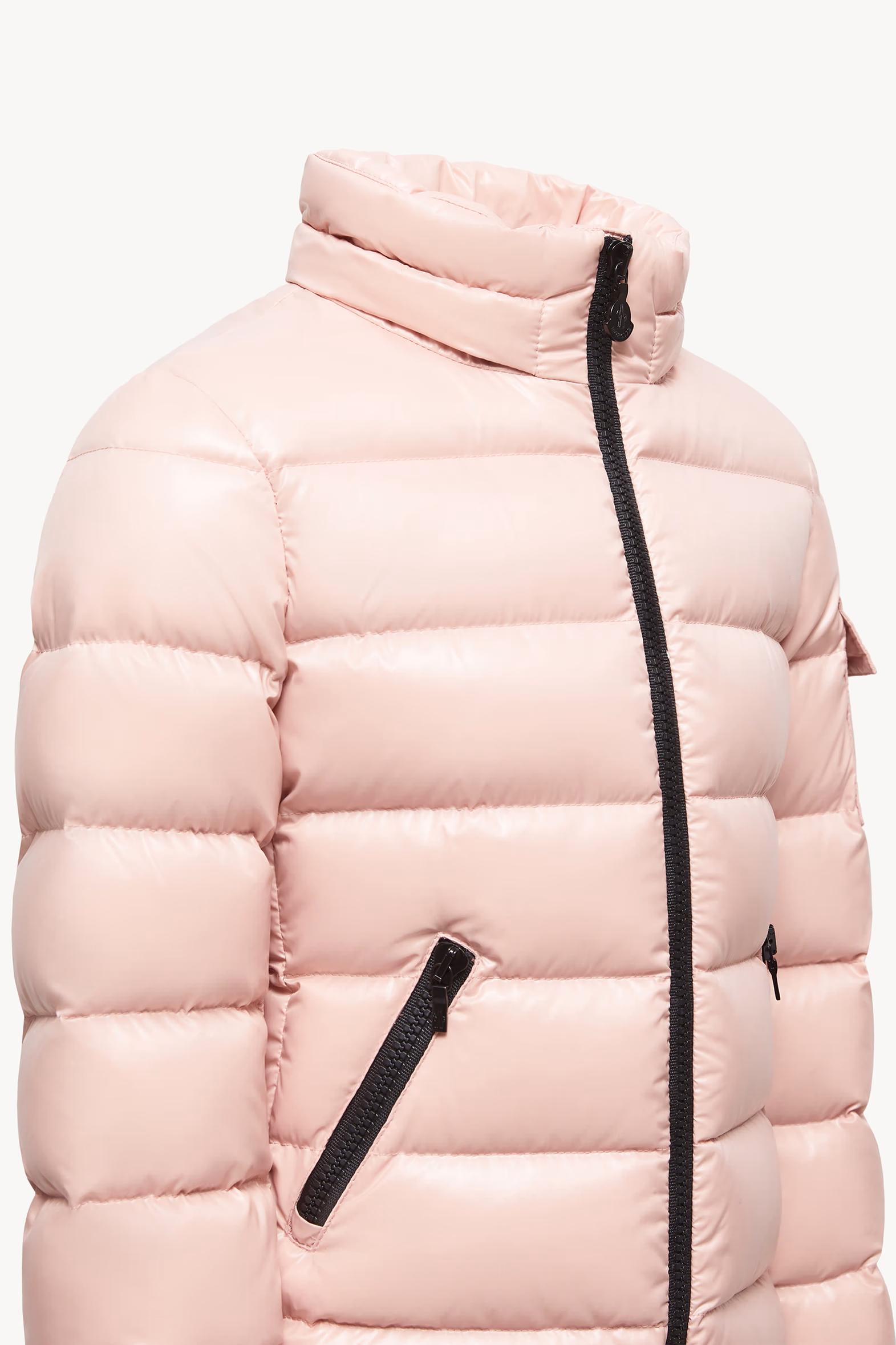 Bady Hooded Down Jacket Girl Pink Moncler 4
